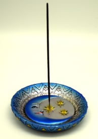 Sun and Stars Incense Burner